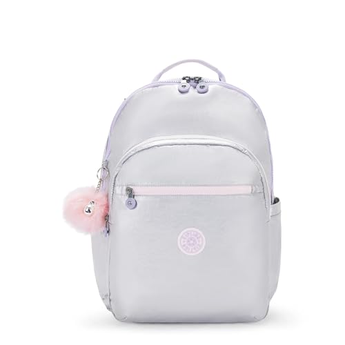 Image of Kipling Women's Seoul Extra Large Bts 17 inch Laptop Backpack, Durable, Roomy with Padded Shoulder Straps, Built-In Protective Sleeve