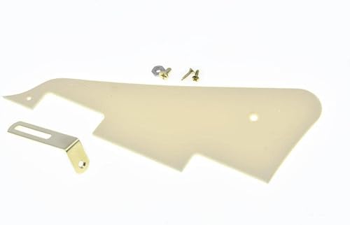 Miniatura 5 de KAISH Golpeador de guitarra LP de 1 capa con soporte de acero inoxidable dorado y tornillos de montaje de acero para USA Les Paul