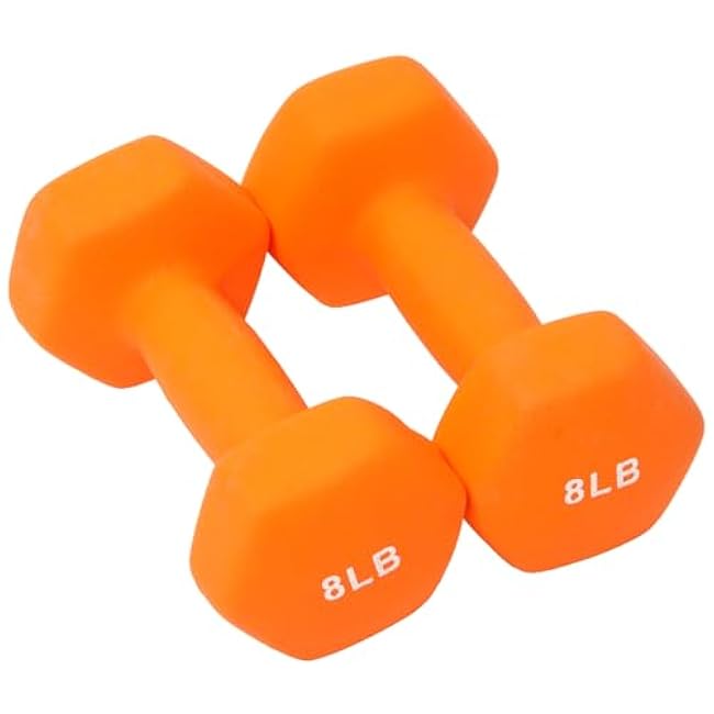 Adjustable Dumbbell Set, 40lbs Free Weights Set for Exercise and Fitness