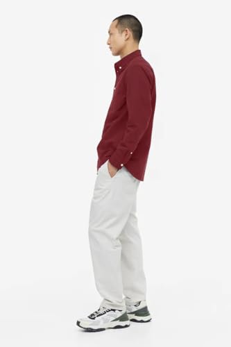 Image of BE ACTIVE Men's Oxford Cotton Lycra Casual Shirt || Men Stylish Shirt || Full Sleeves || Simple Shirt for Men || Timeless Style & Comfort