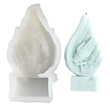 1pc,Wings Angel Candles Plaster Pendulum Silicone Mold for Candle Soap Making Wax Resin Cast Soap Cake Dessert Mousse Mold