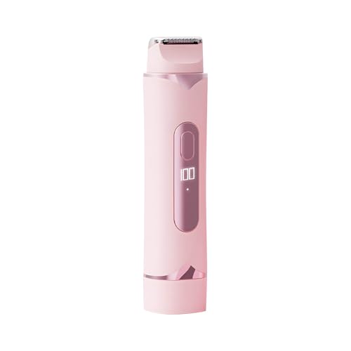 Expunger de vello corporal galvanizado, tecnología de doble taladro, podadora impermeable para muslos, axilas, carga rápida, alimentada por USB, herramienta de aseo de sustancias ABS, depiladora suave