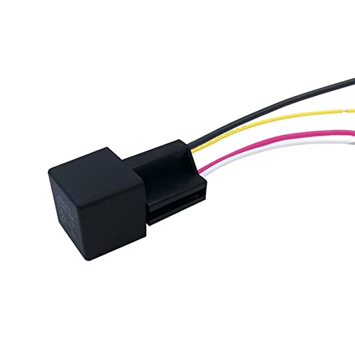 Relé de coche de 4 pines con enchufe integrado para un control de automoción estable 4