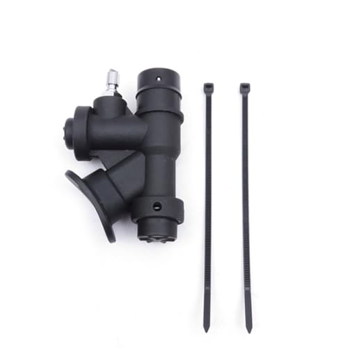 Kalokairi Scuba Diving - Inflador de potencia oral de 45 grados para compensador BCD tipo K, material de nailon, interfaz de 2,5 cm, color negro