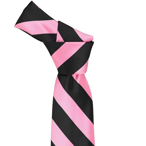 Image of tiemart Men's Striped Tie Standard Length