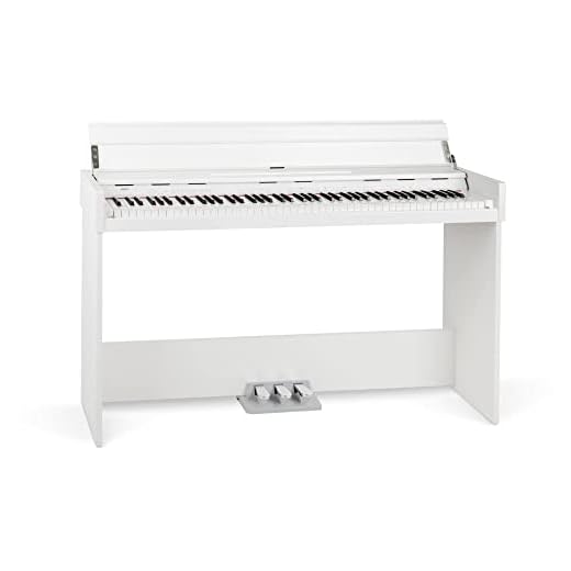 FunKey DP-1088 WM Pianoforte digitale bianco opaco