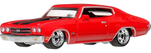 Image of Hot Wheels Cars, Premium Fast & Furious 1970 Chevrolet Chevelle SS, 1:64 Scale Die-Cast Car for Collectors Inspired by Fast & Furious Movie Franchise​​