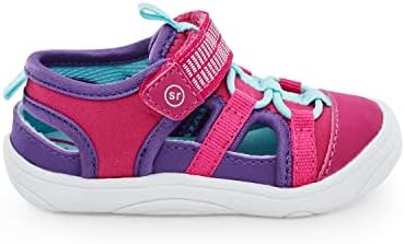 Stride Rite 360 Girls Blake Sneaker, Fuschia, 3 Infant | Image 2