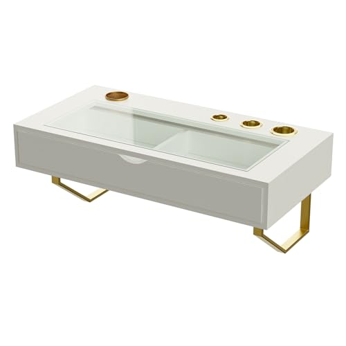 MIUJOTI Floating Vanity Makeup Table, 31 inch Wall...