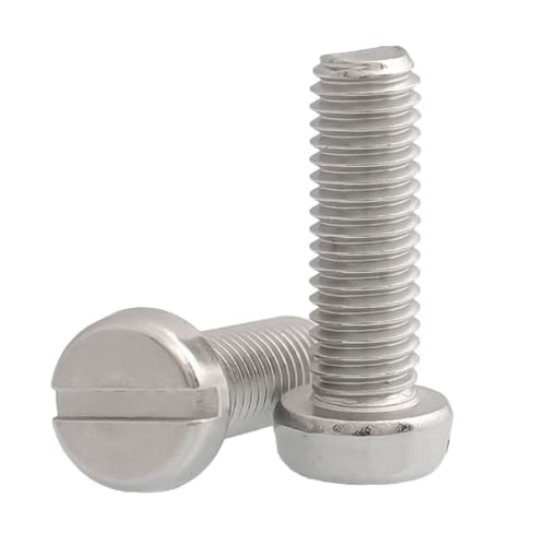 Vis fendues M1,6 x 10 mm acier inoxydable 304 lot de 100 pour usinage mécanique et électricité - 5