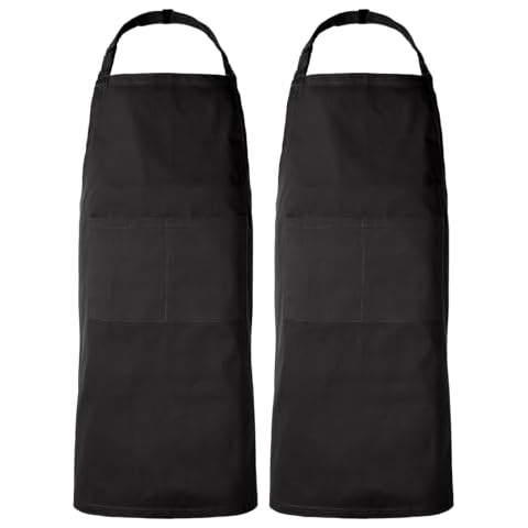 Tablier POLHIM 100% Coton Noir Cover