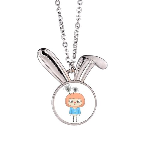 Collier lapin pissenlit blanc anti-allergie pour sublimer les peaux sensibles