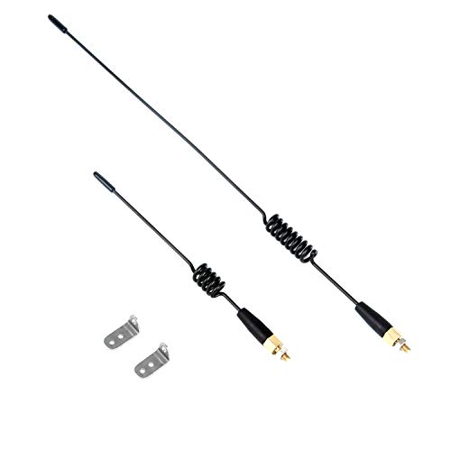 LCX Racing 1/10th RC Crawler Car Metal Antenna Wire Upgrades Accessories for TRX4 TRX6 Axial SCX10 II SCX10 III Redcat Gen7 Gen8 HPI