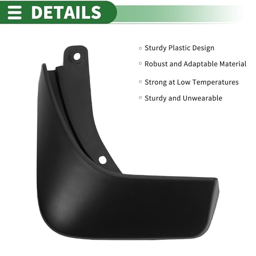 Image of Motoforti Mud Flaps Splash Guards Mud Guards for Hyundai for Genesis GV80 2021-2023 W /Mount Accessories