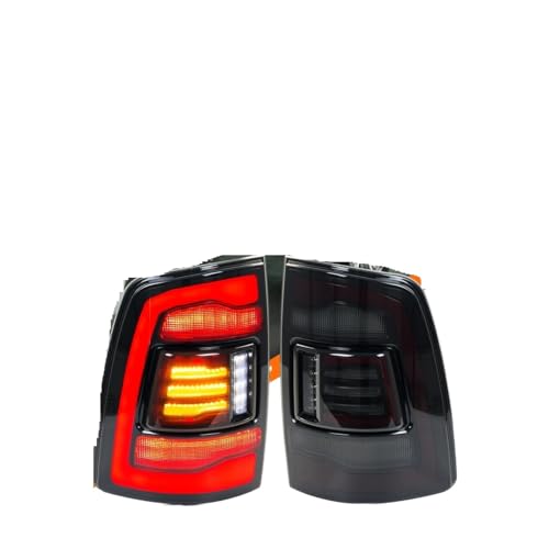 Feux arrière LED noirs pour Dodge Ram 1500 Idéal pour le remorquage