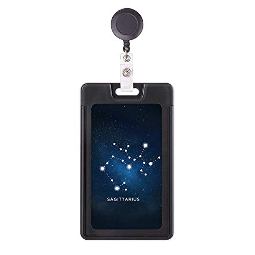 Funda para tarjeta de Sagitario retráctil ideal para el acceso diario a la oficina