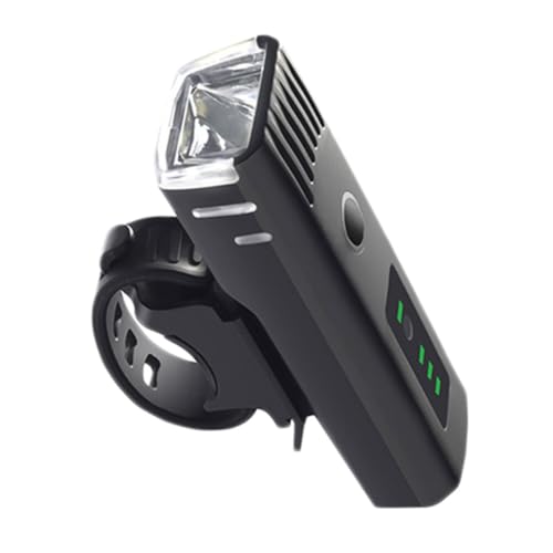 GRIRIW 1Pc LED Cycling Headlight Sensor Bike Light for Night Riding Meters Visibility Easy to Install Durable for Outdoor Cycling Enthusiasts