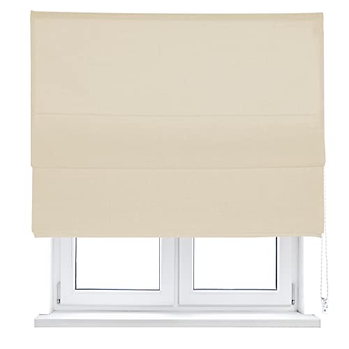 VIEWTEX | Estor Plegable Básico Traslúcido Beige 135 X 210cm | Fabricado en España | Garantia 5 años
