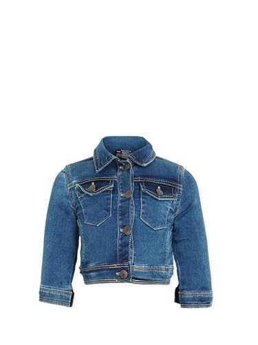 Veste Losan bleu 218-2004AL idéale pour les sorties en famille de bébé 6-9M