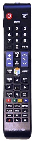 Samsung BN59-01198X LCD TV Remote Control for UN40JU6500F UN40JU650DF UN48JU6500F UN50JU6401F UN50JU6500F UN50JU650DF UN55JU6500F UN55JU650DF UN60JU6500F UN60JU650DF UN60JU7090F UN75JU6500F