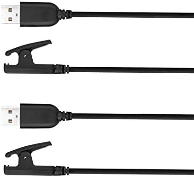 VFAN Charger Clip Cable for Garmin Forerunner 235/35/230/735XT/630/645 Music/Approach G10 S20/Vivomove HR Watch Charging Cord Data Sync