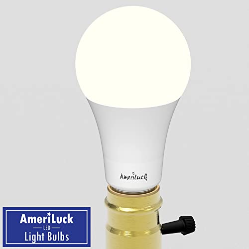 Ameriluck 50/100/150W Equivalent A21 Led 3-Way Light Bulb 2200 Lumens, Low-Medium-High Setting, 2700K | Soft White, 4 Pack #TOP2