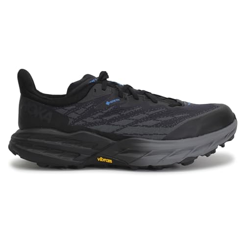 HOKA Speedgoat 5 GTX Spike Tênis masculino, Preto/preto 1, 40