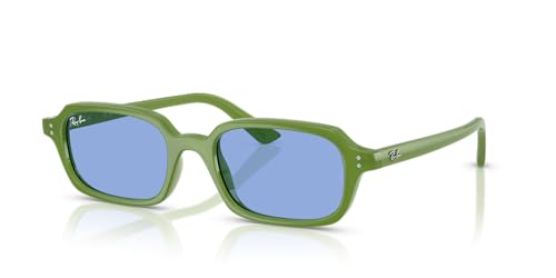 Ray-Ban RB4455F Zuri Low Bridge Fit Sunglasses, Cloudy Jungle Green/Blue, 51 mm - image 2