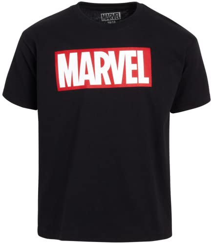 Marvel Avengers Boys’ 5 Pack T-Shirts – Spider-Man, Hulk, Captain America, Iron Man, Thor (2T-16), Size 8, Marvel Big Face #TOP2