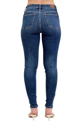 Judy Blue Handsand Mid Rise Skinny2