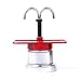 Lwieui Mocha Pot Coffee Appliance Mini aluminiowy ekspres do użytku domowego Ekspres do kawy Espresso Dzbanek do kawy Kuchenka Ekspresy do kawy (kolor: czerwony, rozmiar: 2 filiżanki)