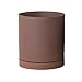 Produktbild Ferm Living Living Sekki-Pflanzentop Groß in Rost-Rot / Rust, Durchmesser Lehm, 5469 15,5 x 17,5 cm