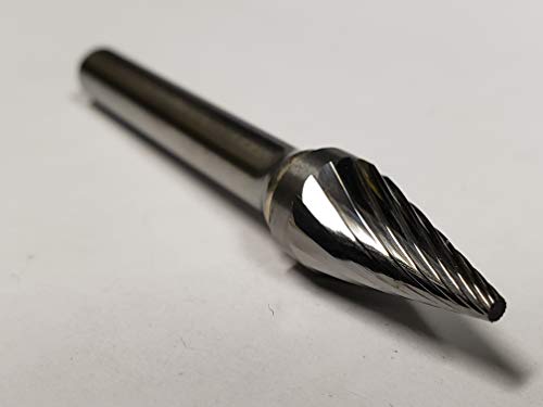 Fresa Alfa Tools B71236 SM-4 Taper Cone Carburo miniatura 1