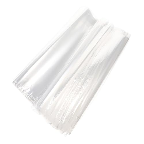 HOMOCONO Shrink Wrap for Bottles 200pcs Pof Shrink Film Bags Heat Seal Packaging Easy Identification Save Space