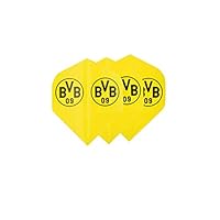 Borussia Dortmund Unisex Bvb-dart Dart Flights, Schwarz/gelb,Einheitsgröße EU