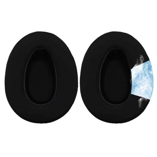 Repuesto de almohadillas para oídos para auriculares Sony WH-CH700N, WH-CH710N, WH-CH720N, cubiertas de almohadillas, protectores de auriculares, piezas de reparación de auriculares (CG negro) miniatura 1