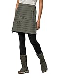 PFC-frei Jack Wolfskin Damen ICEGUARD Skirt Outdoorrock, Dusty Olive, S