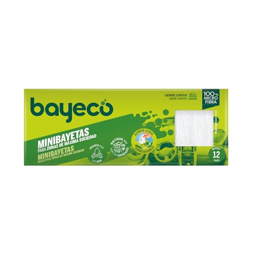 Bayeco Mini paños de microfibra - 1 paquetes de 12