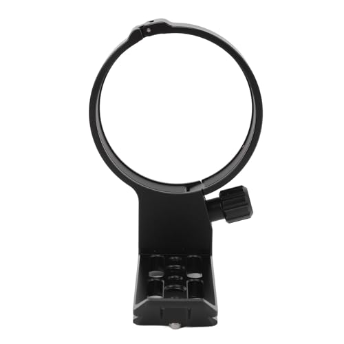 Tripod Collar Mount Ring, Lens Tripod Collar Aluminum Alloy with Stable Support Tripod Mount Ring for Camera