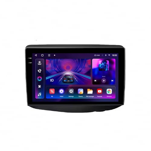 Navegador GPS Radio de Coche 2 DIN: Conduce Conectado con Bluetooth en tu Toyota Vitz 905