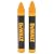 DEWALT DWHT72721 Yellow Lumber Marking Crayon 2 pack