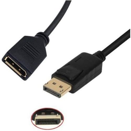 2 metre displayport uzatma kablosu 2 metre dişi erkek displayport uzatma kablosu