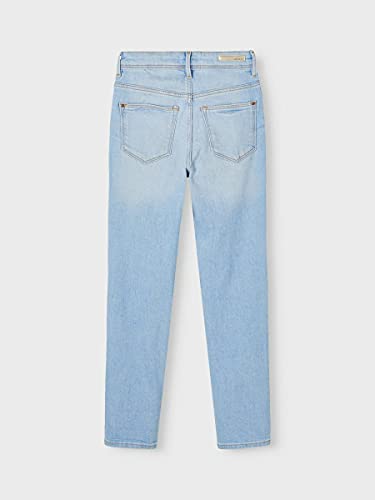 NAME IT Mädchen Klassische Jeans aus Bio-Baumwolle Light Blue Denim 128 – Ansicht 3