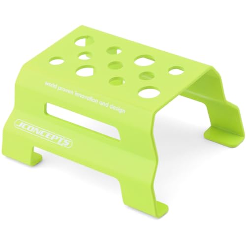 JConcepts 2903-9 Jconcepts Metal Car Stand Fits 1/10th & 1/8th Vehicles Yellow