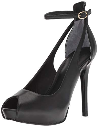 GUESS Women's HOLIE Platform, Black, 10