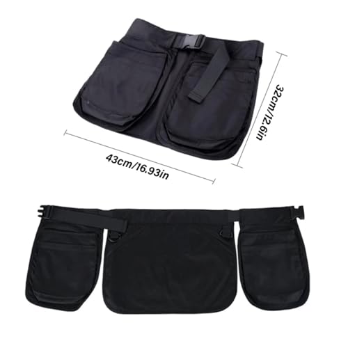 Tablier de taille et sac de tablier à poches multiples ajustables - 3