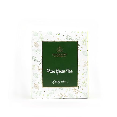 Image of Nature's Park Pure Green Tea - 20 Tea Bags - Rich in Antioxidants - Boosts Immunity, Detoxifying & Reduces Waist - Made with 100% Natural & Fresh Long Leaf - Herbal Tea - 150 gm