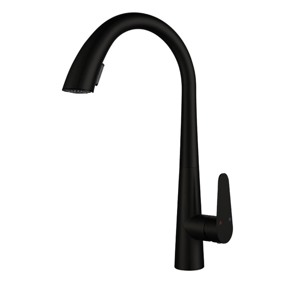 Robinet de cuisine avec douchette pour simplifier la vaisselle au quotidien dans une cuisine moderne