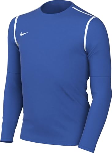 Nike Mixte Enfant Long Sleeve Top Y NK DF Park20 Crew Top R, Royal Blue/White/White, FJ3008-463, M