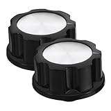 Homoyoyo 2 piezas Perillas de Recambio para Horno y Freidora de Aire Control Giratorio Fácil de Instalar Botón Temporizador para Estufa y Olla Presión Preciso y Sencilla